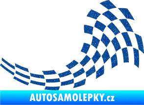 Samolepka Šachovnice 028 Ultra Metalic modrá