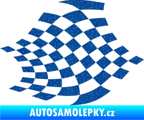Samolepka Šachovnice 031 Ultra Metalic modrá