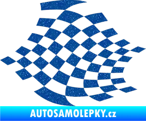 Samolepka Šachovnice 032 Ultra Metalic modrá