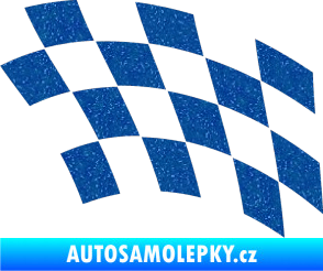 Samolepka Šachovnice 038 Ultra Metalic modrá