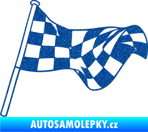 Samolepka Šachovnice 053 Ultra Metalic modrá