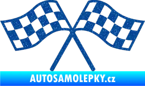 Samolepka Šachovnice 065 Ultra Metalic modrá