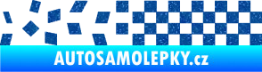 Samolepka Šachovnice 081 Ultra Metalic modrá