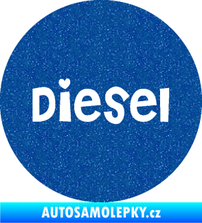 Samolepka Samolepka na víčko od nádrže 006 diesel Ultra Metalic modrá