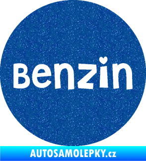 Samolepka Samolepka na víčko od nádrže 008 benzín Ultra Metalic modrá