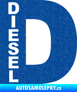 Samolepka Samolepka na víčko od nádrže 010 diesel Ultra Metalic modrá