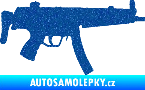 Samolepka Samopal 001 pravá Ultra Metalic modrá