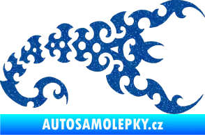 Samolepka Štír 015 pravá Ultra Metalic modrá