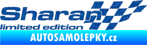 Samolepka Sharan limited edition pravá Ultra Metalic modrá