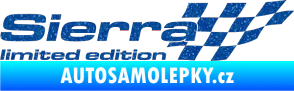 Samolepka Sierra limited edition pravá Ultra Metalic modrá