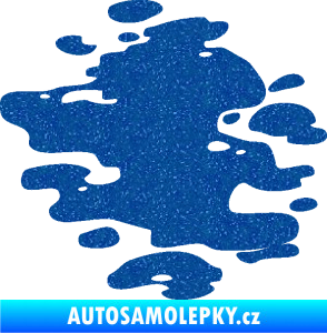 Samolepka Skvrna 001 levá kaňka Ultra Metalic modrá