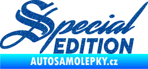 Samolepka Special edition 004 Ultra Metalic modrá