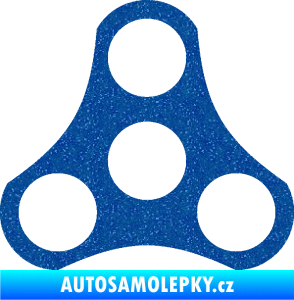 Samolepka Spinner Ultra Metalic modrá