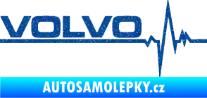 Samolepka Srdeční tep 037 levá Volvo Ultra Metalic modrá