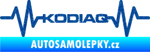 Samolepka Srdeční tep 071 Kodiaq Ultra Metalic modrá