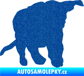 Samolepka Štěňátko 003 pravá Ultra Metalic modrá