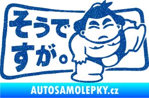 Samolepka Sumo JDM 001 Ultra Metalic modrá