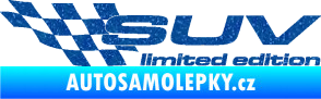 Samolepka SUV limited edition levá Ultra Metalic modrá