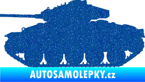 Samolepka Tank 001 levá WW2 Ultra Metalic modrá