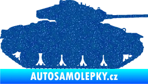 Samolepka Tank 001 pravá WW2 Ultra Metalic modrá
