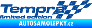 Samolepka Tempra limited edition pravá Ultra Metalic modrá