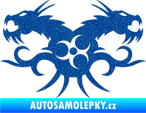 Samolepka Tetování 113 draci Ultra Metalic modrá