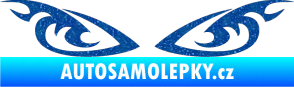 Samolepka Tetování 182 oči Ultra Metalic modrá