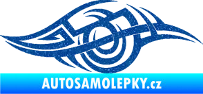 Samolepka Tetování 208 pravá Ultra Metalic modrá