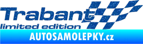 Samolepka Trabant limited edition pravá Ultra Metalic modrá
