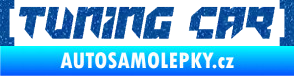 Samolepka Tuning car Ultra Metalic modrá