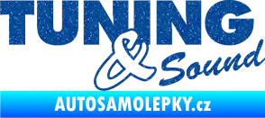 Samolepka Tuning sound Ultra Metalic modrá