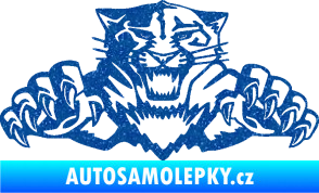 Samolepka Tygr 003 Ultra Metalic modrá