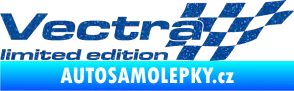 Samolepka Vectra limited edition pravá Ultra Metalic modrá