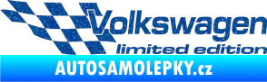 Samolepka Volkswagen limited edition levá Ultra Metalic modrá