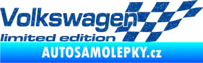 Samolepka Volkswagen limited edition pravá Ultra Metalic modrá