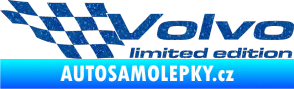 Samolepka Volvo limited edition levá Ultra Metalic modrá