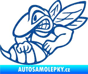 Samolepka Vosa levá Ultra Metalic modrá