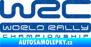 Samolepka WRC -  World Rally Championship Ultra Metalic modrá