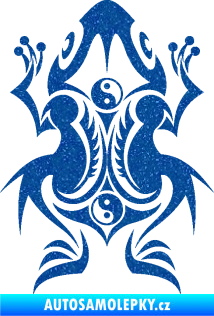 Samolepka Žába 001 Ultra Metalic modrá