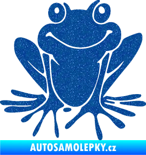 Samolepka Žába 008 pravá Ultra Metalic modrá