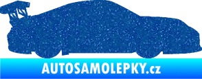 Samolepka Závodní auto 001 pravá Ultra Metalic modrá