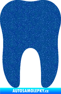 Samolepka Zub 001 stolička Ultra Metalic modrá