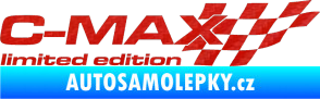 Samolepka C-MAX limited edition pravá 3D karbon červený