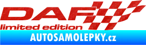Samolepka DAF limited edition pravá 3D karbon červený