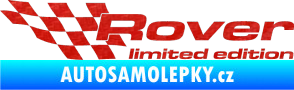 Samolepka Rover limited edition levá 3D karbon červený