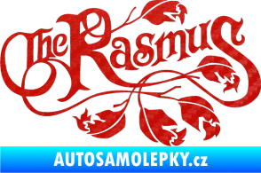 Samolepka The Rasmus 3D karbon červený