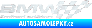 Samolepka BMW limited edition pravá 3D karbon bílý