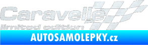 Samolepka Caravelle limited edition pravá 3D karbon bílý