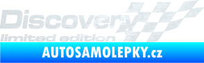 Samolepka Discovery limited edition pravá 3D karbon bílý