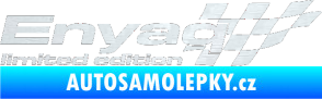 Samolepka Enyaq limited edition pravá 3D karbon bílý